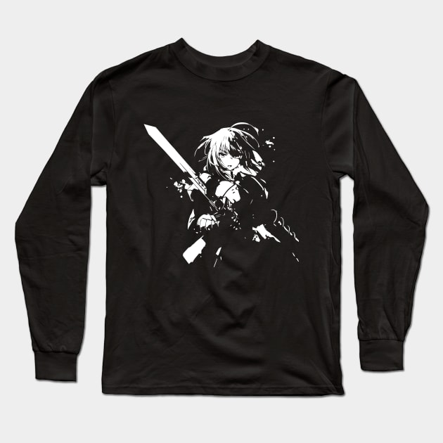 Saber Long Sleeve T-Shirt by IamValkyrie